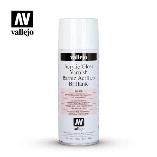 Vallejo Gloss Varnish Spray 400ml