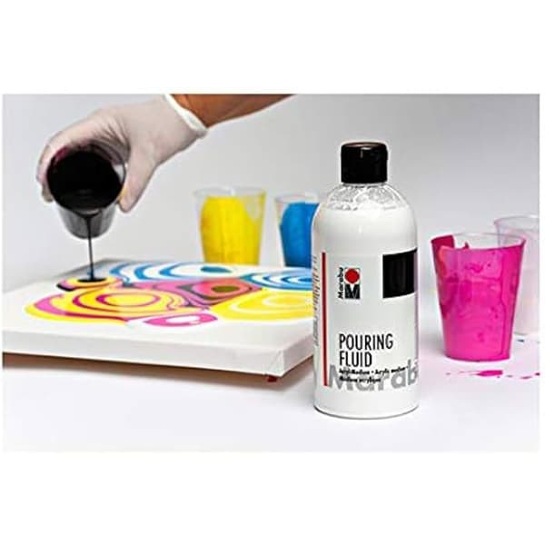 Lijmedium - MARABU - Hällflytande Akryl - 750 ml - Transparent - Inte gulnande