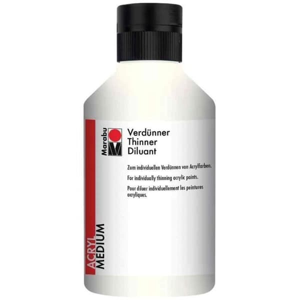 Akryl thinner 859, 250 ml,