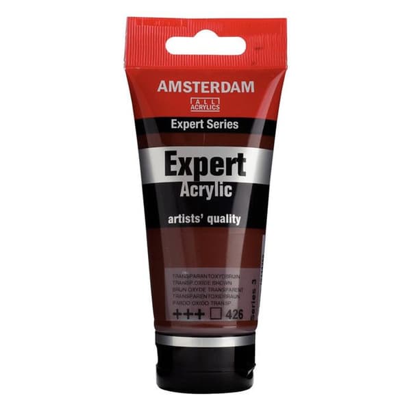 AMSTERDAM EXPERT ACRYLIC 75ML SERIES 3 TRANSP...