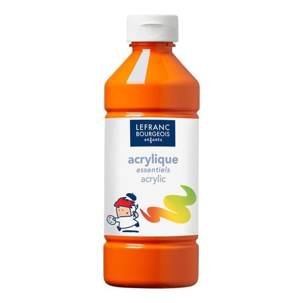 Kreativ fritid - L&B Education - 188527 - Flytande akryl Education - Orange - 500 ml