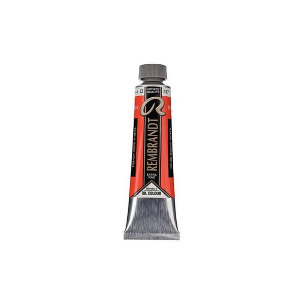 Oljefärg - Transparent röd medel - 317 - Extra fin - Rembrandt - Tub 40ml