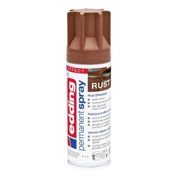 Aerosol - Edding - 5200 Permanent aerosol - satin Rosteffekt