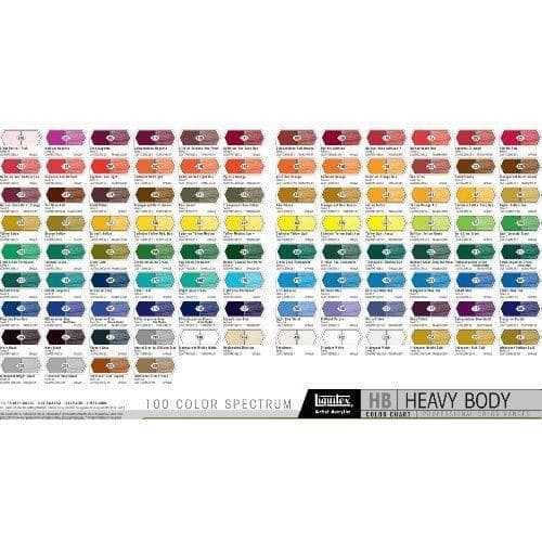 Akrylfärg - Liquitex - Heavy Body - 59 ml - Quinacridonblå lila - Blandad