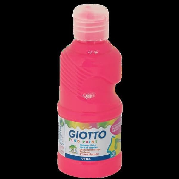 Giotto fluo gouache 250ml - Rosa