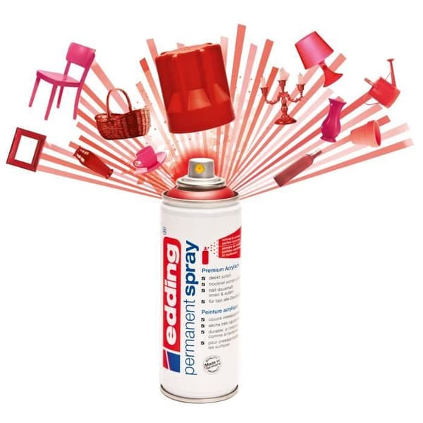 EDDING Akrylspray E5200 - 200 ml - Trafikgul