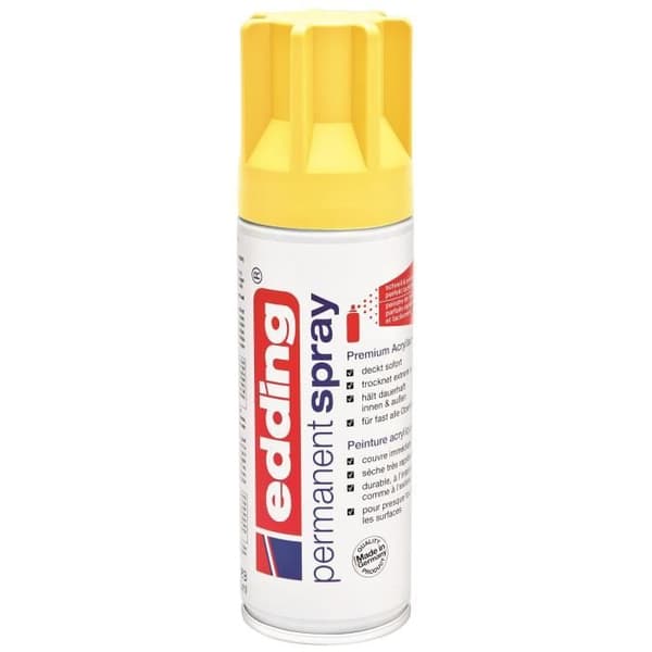 EDDING Akrylspray E5200 - 200 ml - Trafikgul