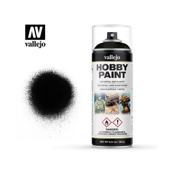Målning - Vallejo - Panzer Gray - 400 ml - Matt finish - För avancerade figurer