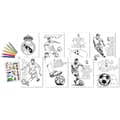 Miniatyrbilde 2 av 2: Real Madrid Sticker Colouring set
