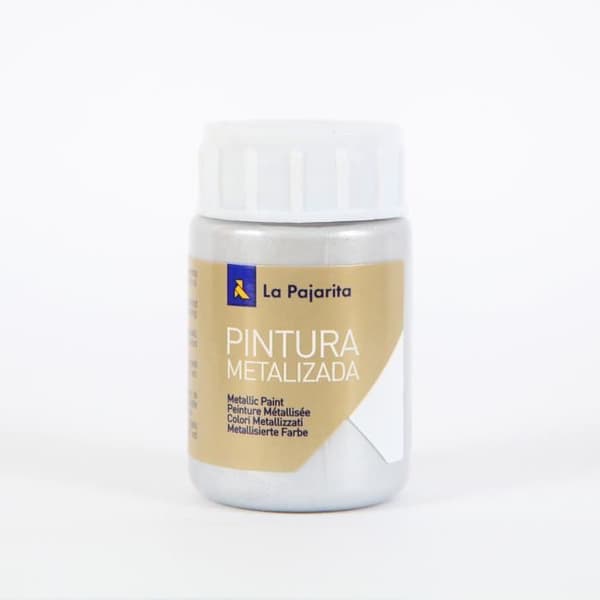La Pajarita Multi-Surface Metallic Paint (35ml) - La Pajarita Metallic Paint Färgkarta: Silver ME