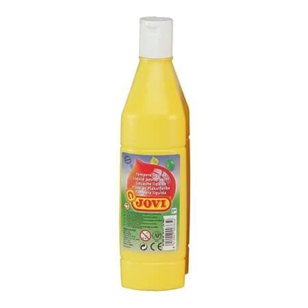 JOVI flytande temperafärg 500 ml - Gul