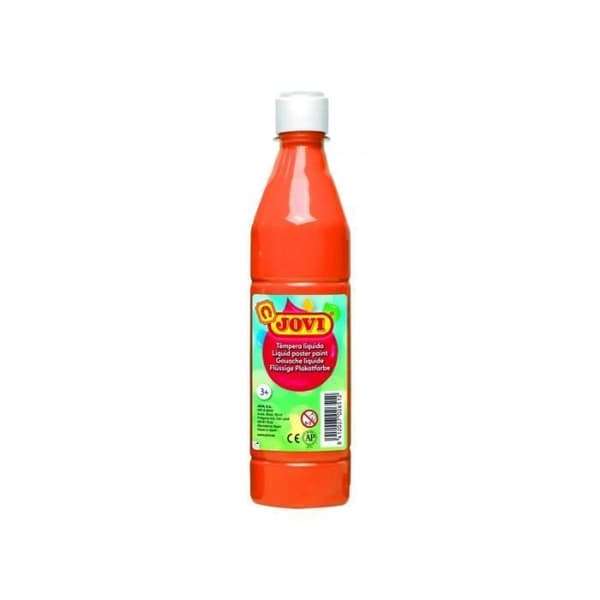 JOVI flytande temperafärg 500 ml - Orange