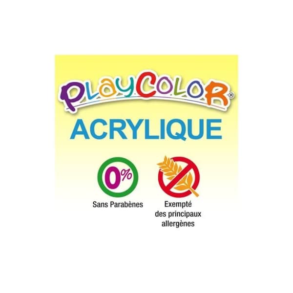 Flaska akryl flytande färg 250 ml. - Färg Mörkgrön - Playcolor - Acrylic Basic - 18561 TU