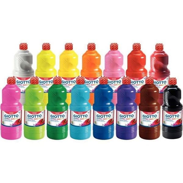 OMYACOLOR-LIQUID GOUACHE GIOTTO SVART - FLASKA …