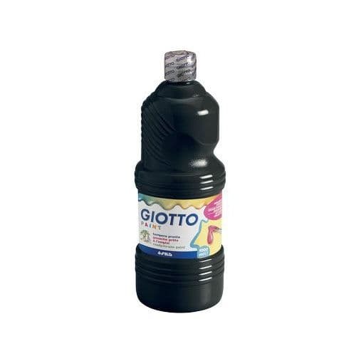 OMYACOLOR-LIQUID GOUACHE GIOTTO SVART - FLASKA …