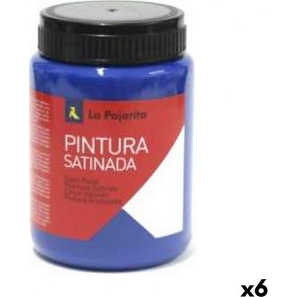 NC Gouache La Pajarita L-36 Blå Marin Satiné (35 Ml) (6 Enheter)