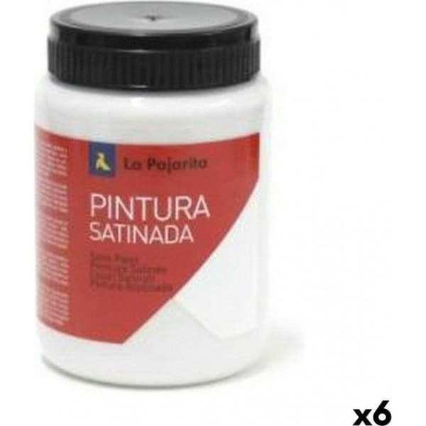 NC Gouache La Pajarita L-19 Grå Satin Scolaire (35 Ml) (6 Enheter)