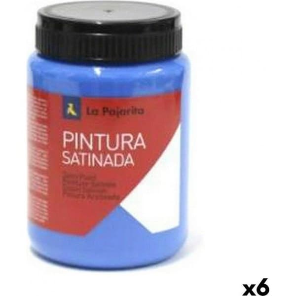 NC Gouache La Pajarita Intense L-12 Blå Satiné (35 Ml) (6 Enheter)