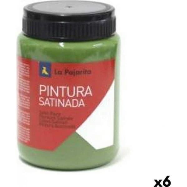 NC Gouache La Pajarita Mount L-16 Grön Satiné Scolaire (35 Ml) (6 Enheter)