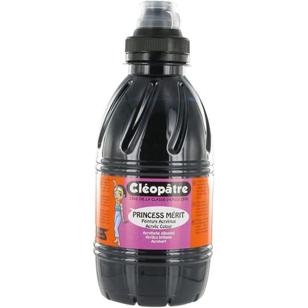 Akrylfärg - KLÄOPATRA - PAM1-2 - 500 ml - Svart - Blandad
