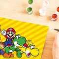 Miniatyrbild 5 av 6: CreArt Kids 18x24cm Super Mario, Målarset med nummer Kunstnummer, Från 7 år, 25529, Ravensburger