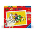 Miniatyrbild 1 av 6: CreArt Kids 18x24cm Super Mario, Målarset med nummer Kunstnummer, Från 7 år, 25529, Ravensburger
