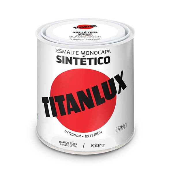-TITANLUX VIT WHITE EXTERIOR 250ML.