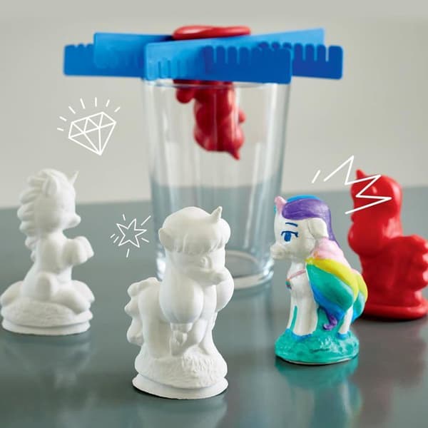 Kreativ box - Mako Moulages - My Unicorns - 5 latexformar - Pearly färger - Made in France