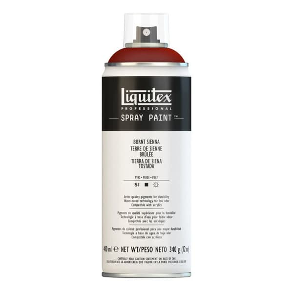 Sprayfärg - Liquitex - 02445 - 400 ml - Bränd Sienna - Brun