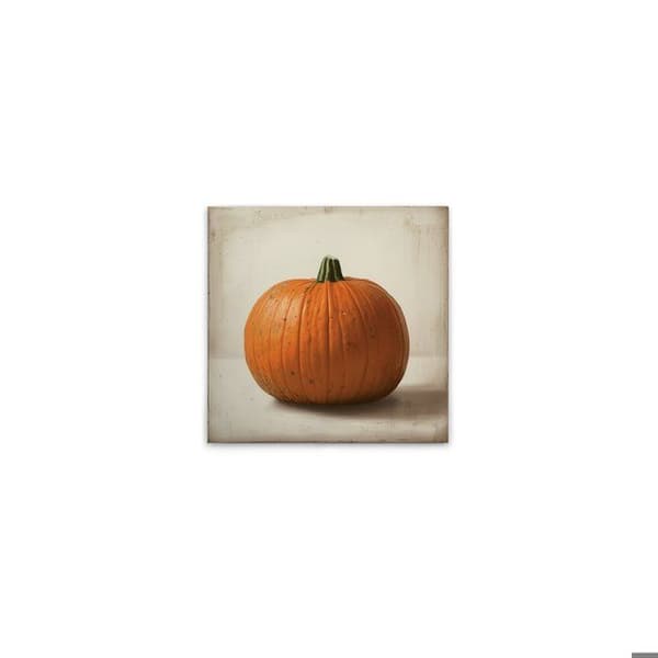 A.S. Création Tygdulkostnad Kök Pumpa - Väggkonst kräm beige - 40 x 40 cm - DD132944