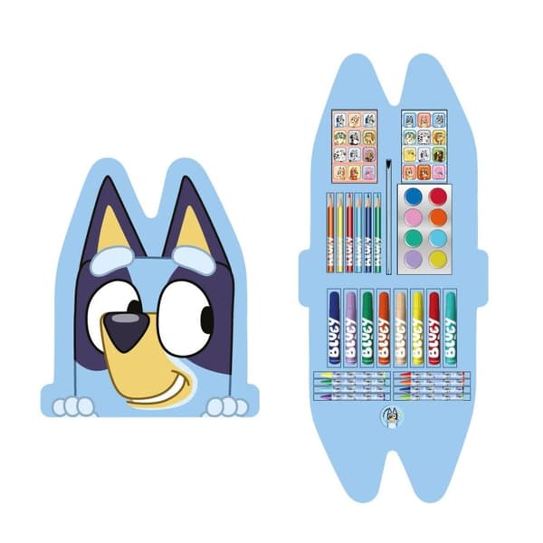 Bluey Colouring stationery set