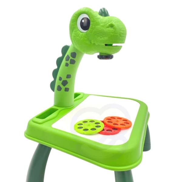 WOOPIE tegnebræt dinosaur projektor + tuscher