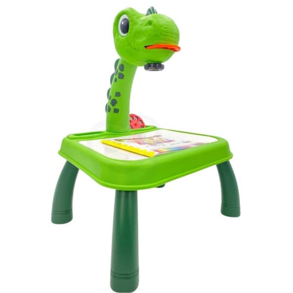 WOOPIE tegnebræt dinosaur projektor + tuscher