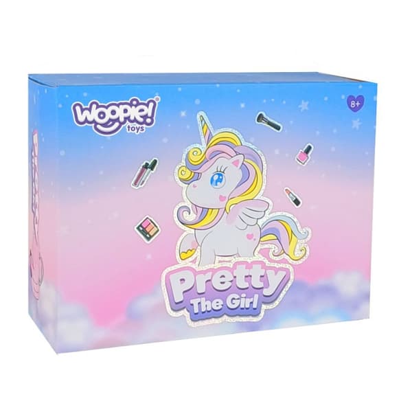 WOOPIE ART&FUN Makeup sæt kosmetik taske i etui 27 stykker XXL SPA