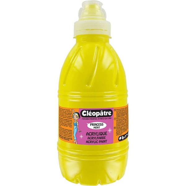 Akrilfärg Prinsessa Mérit Gul Primär 500 ml