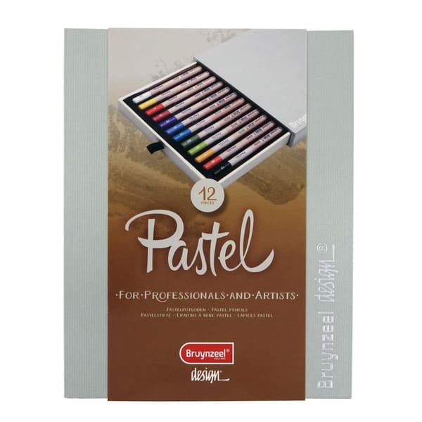 Pastellpennor Bruynzeel Design Fall 12 Delar Multicolour