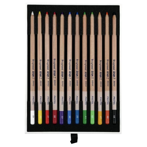 Pastellpennor Bruynzeel Design Fall 12 Delar Multicolour