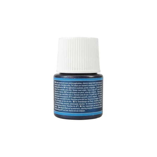Tygmåleri - Pébéo - Setacolor ogenomskinlig svart jaspis - 45 ml - Iridescent effekt - Blandet