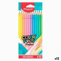Miniatyrbillede 1 af 2: Farveblyanter Maped Color' Peps Multifarvet 12 Dele (12 enheder)