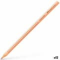 Miniatyrbillede 1 af 2: Farveblyanter Faber-Castell Colour Grip Kød (12 enheder)