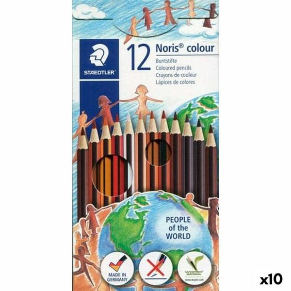 Farveblyanter Staedtler Noris Colour Wopex Sæt 12 Dele (10 enheder)