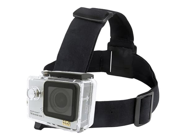 Easypix GoXtreme - Støttesystem - hodebåndsmontering - for GoXtreme Adventure, BlackHawk 4K, Race, Rallye, Rallye WiFi, Stage, Vision 4K, WiFi Speed