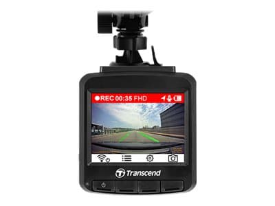 Transcend TS-DP230Q-32G, Full HD, 130°, 30 fps, H.264, Musta, LCD