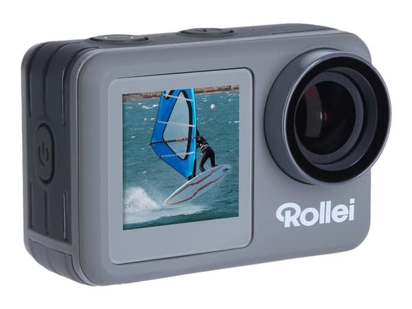 Rollei ActionCam 9S Plus - Actionkamera - 4K / 60 fps - 8.51 MP - Wi-Fi - under vannet inntil 40 m
