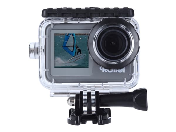 Rollei ActionCam 9S Plus - Actionkamera - 4K / 60 fps - 8.51 MP - Wi-Fi - under vannet inntil 40 m
