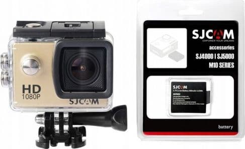 SJCAM SJ4000 WiFi-kamera guld