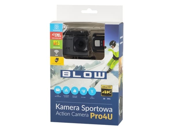 BLOW 78-538#, 4K Ultra HD, CMOS, 16 MP, Wi-Fi, 58 g