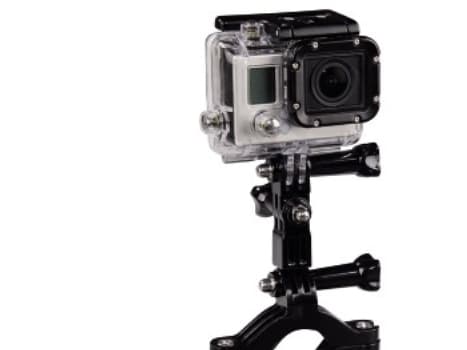 Hama - Støttesystem - ohjaustangon kiinnitys - styrestang - GoPro HD HERO:lle; HD HERO2:lle; HERO3:lle; HERO4:lle