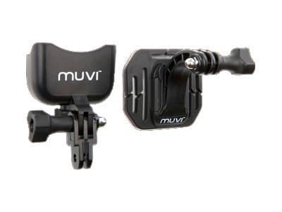 Veho Helmet front mount - Stödsystem - häftande montering - för muvi Atom, HD