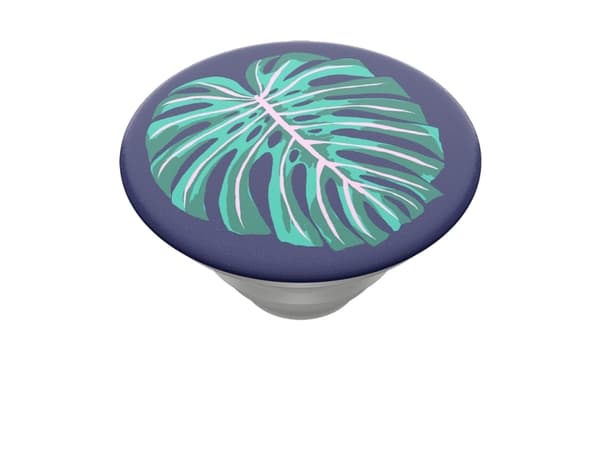 PopSockets Vintage Palm Leaf, Grippi, Sininen, Vihreä, 38,8 mm, 7,7 mm, 24,3 mm